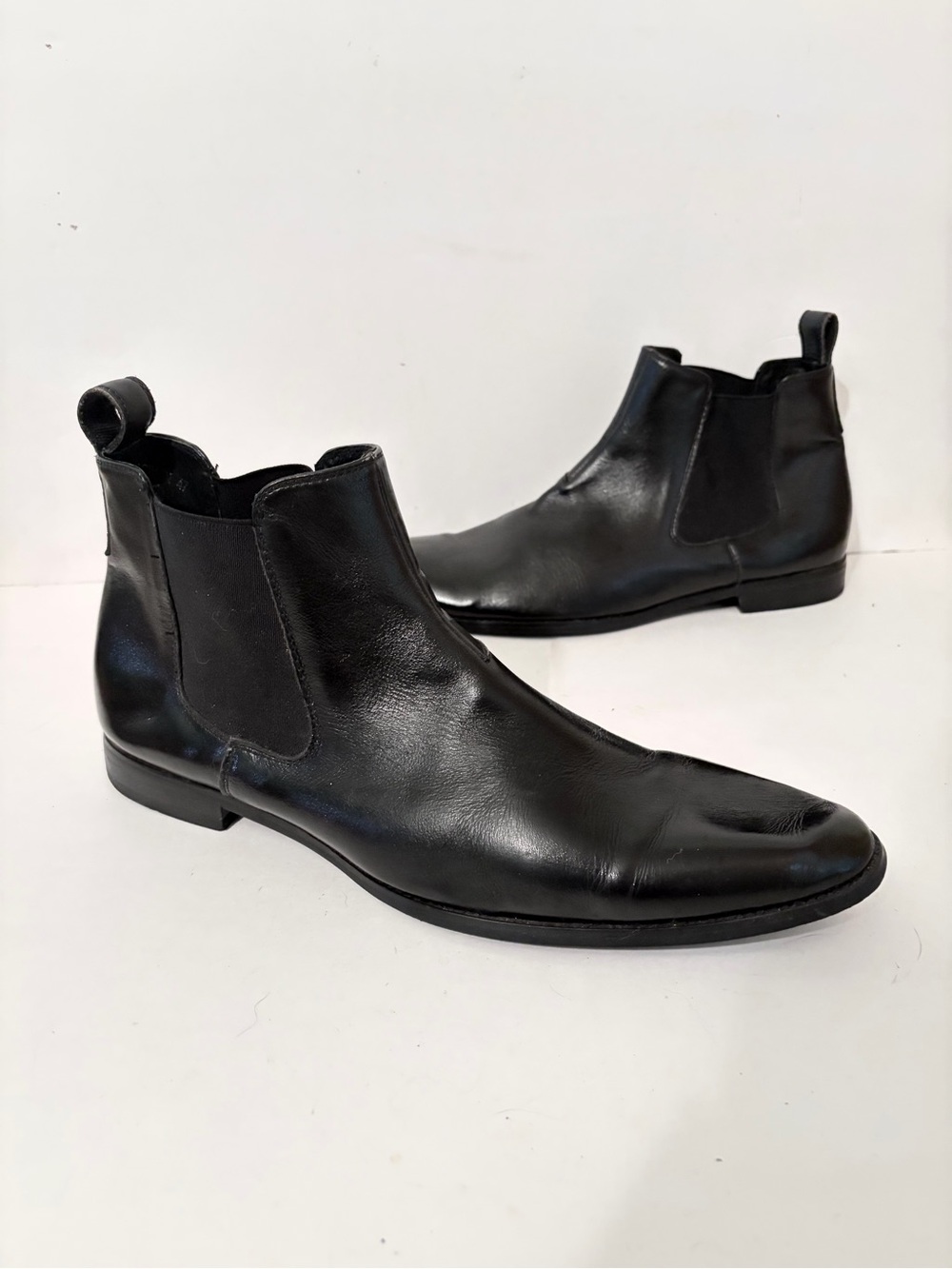 Blaq Melbourne Australia Lachlan Black Leather Chelsea Ankle Boots